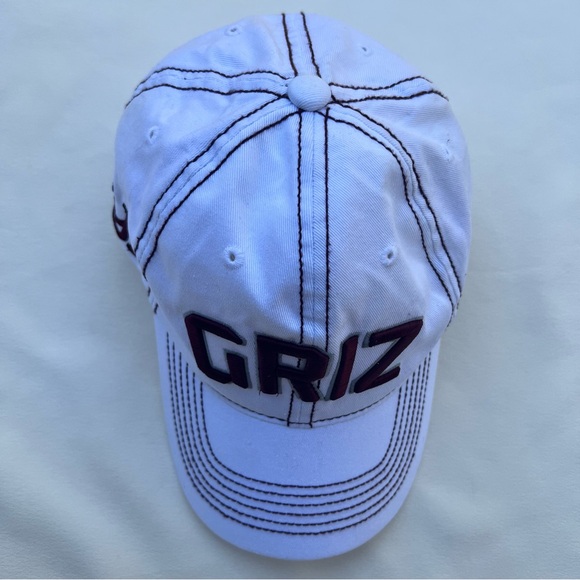 Top of the World Grizzly Unisex White Cap Football/Basketball Montana University - Picture 1 of 12